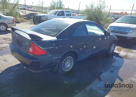 2005 Honda Civic Lx из США, поврежденный, VIN 1HGEM21565L048013